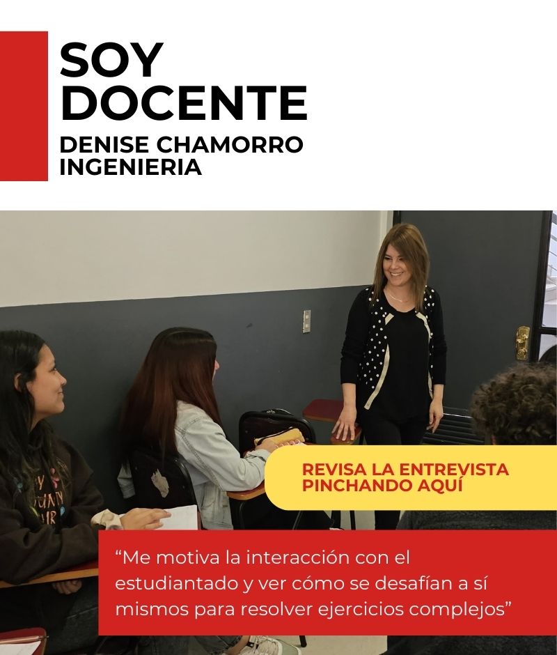 SOY DOCENTE - Denise Chamorro
